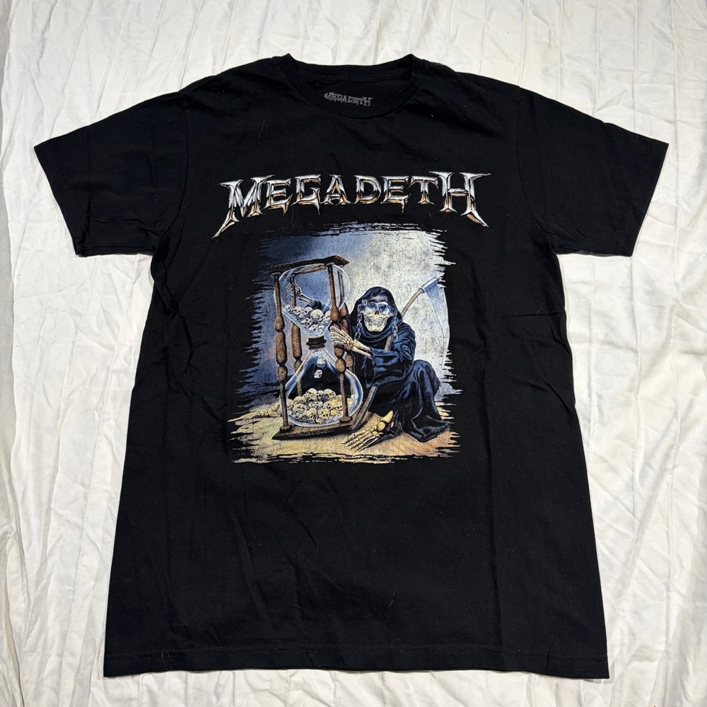 Black Graphic Band Tee - Men’s Short Sleeve Shirt